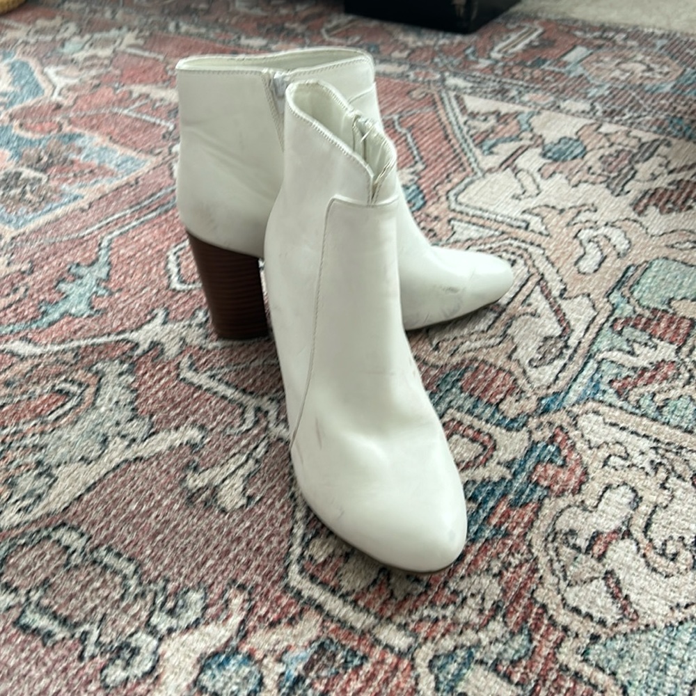 White booties